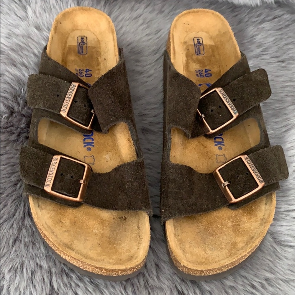 Birkenstock Arizona Soft Footbed Sandals Sz 40